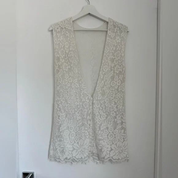 lace panel slip dress by stella mccartney Stella McCartney spring '19 maxi slip dress, pink, 8 main image 0